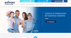 Desktop Screenshot of bayportcolombia.com